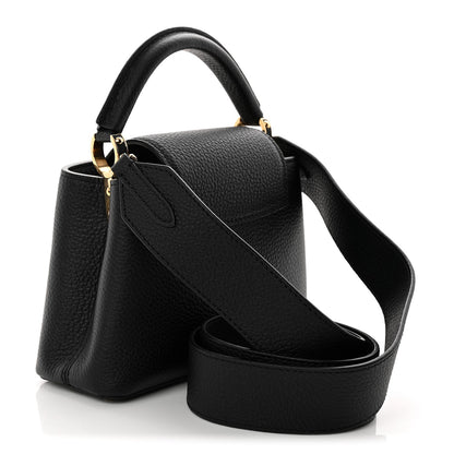 Taurillon Mini Capucines Black