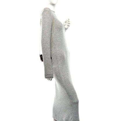 Sequin Paillettes Shiny Nappa Sex and the City Nano Maxi Buckle Baguette Charm Granata