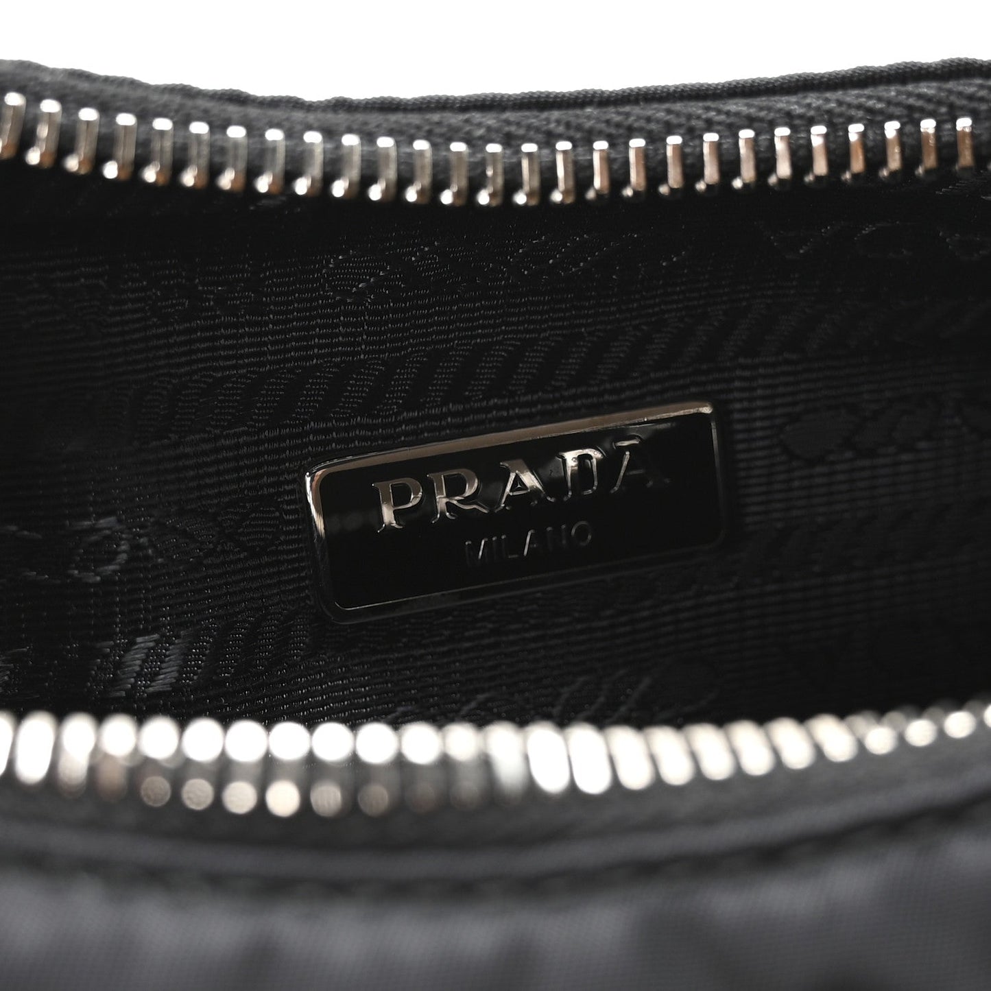 Re-Nylon Saffiano Re-Edition 2005 Shoulder Bag Black