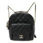 Caviar Quilted Small CC Day Backpack Black