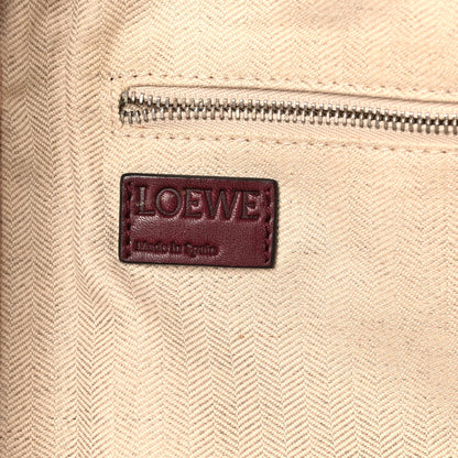 Calfskin Travel Bag Burgundy