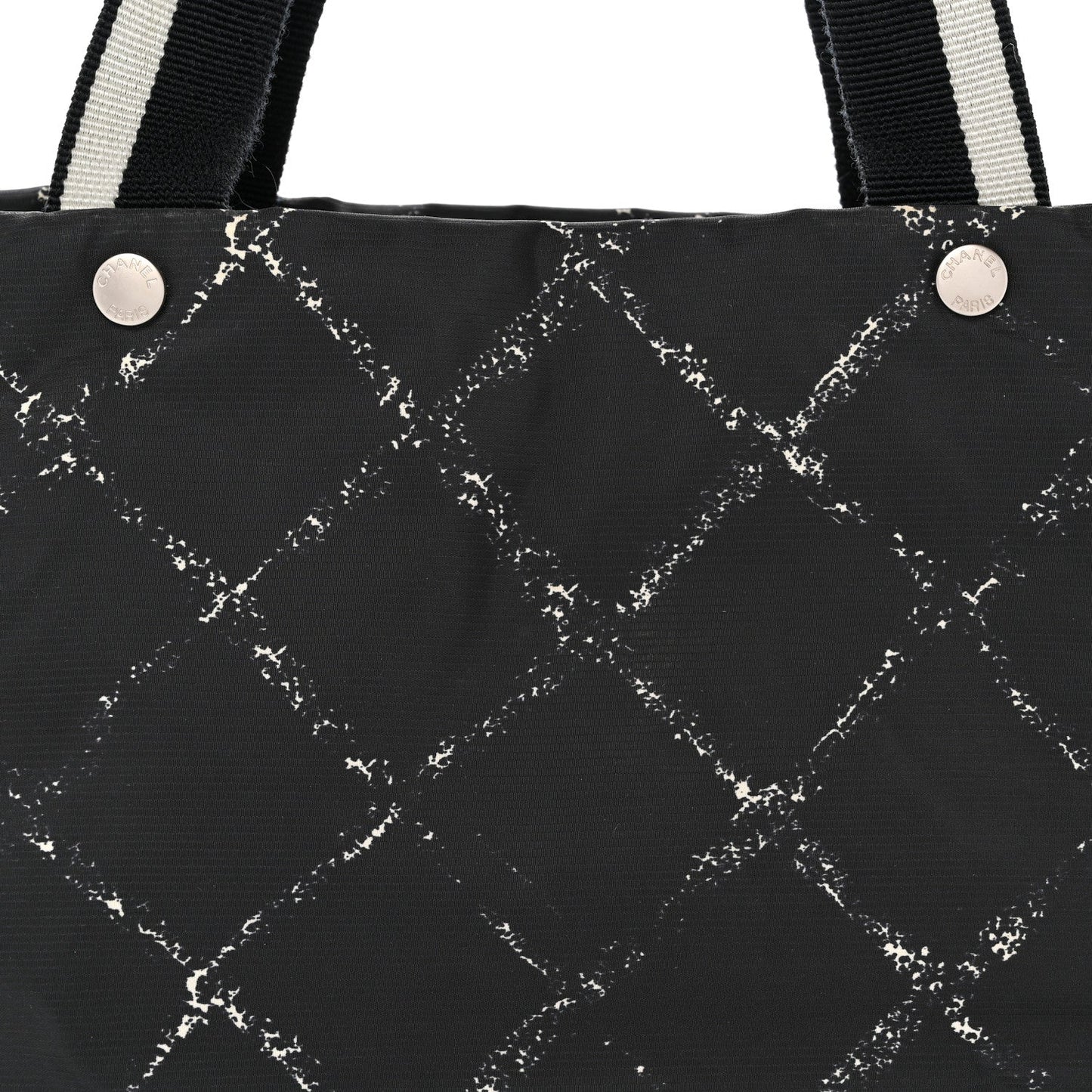 Nylon Travel Toiletry Tote Black