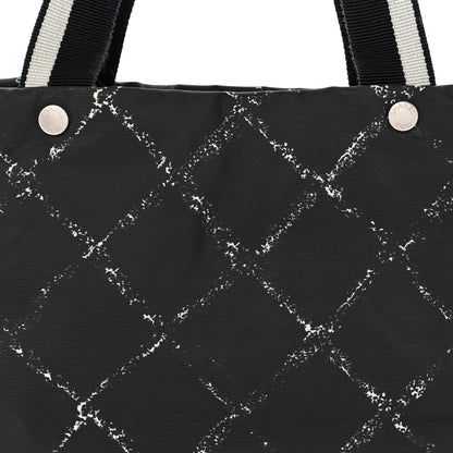 Nylon Travel Toiletry Tote Black