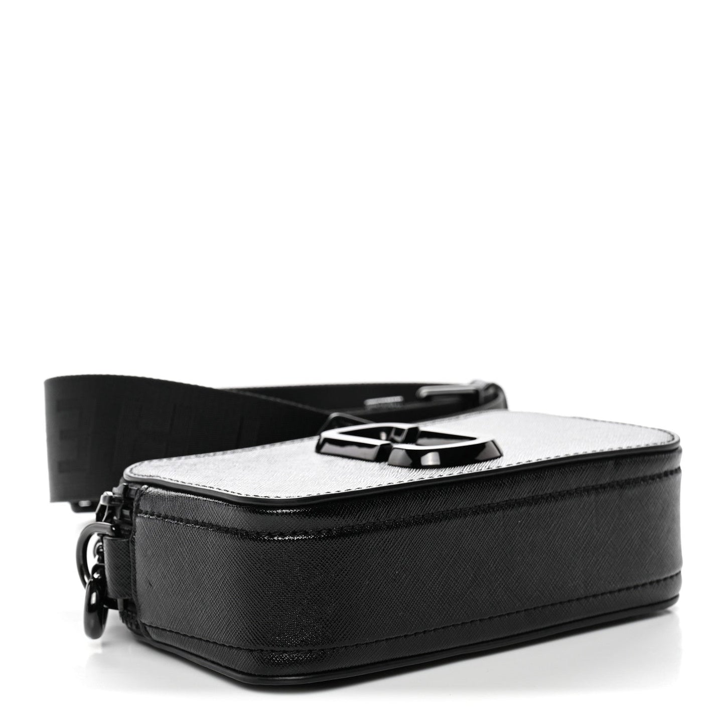 Saffiano Snapshot Camera Bag Black
