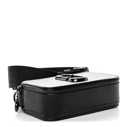 Saffiano Snapshot Camera Bag Black