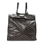 Goyardine Saint Leger Soft Briefcase Backpack Black