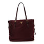 Tessuto Nylon Saffiano Tote Granato