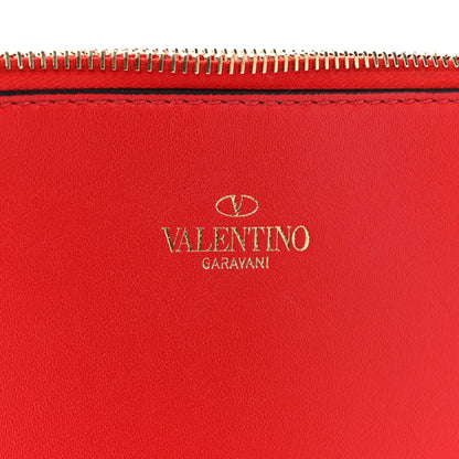 PVC Vlogo Small Escape Tote Red
