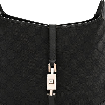 Monogram Jackie O Chain Hobo Black