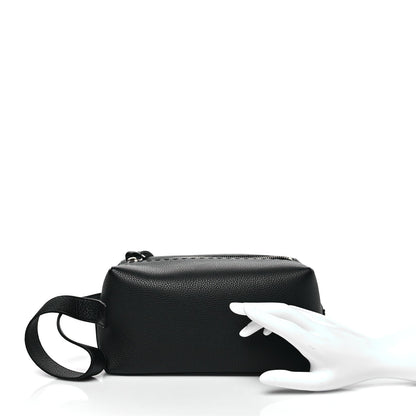 Cuoio Romano Selleria Toiletry Case Black