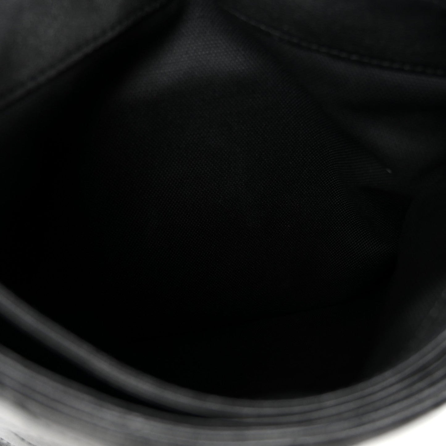 Sakai Be Green Calfskin Diagonal Stitched Small Blondie Tote  Black