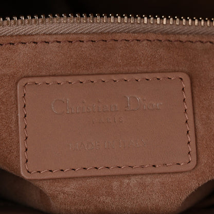 Ultra Matte Calfskin Cannage Medium Lady Dior Beige