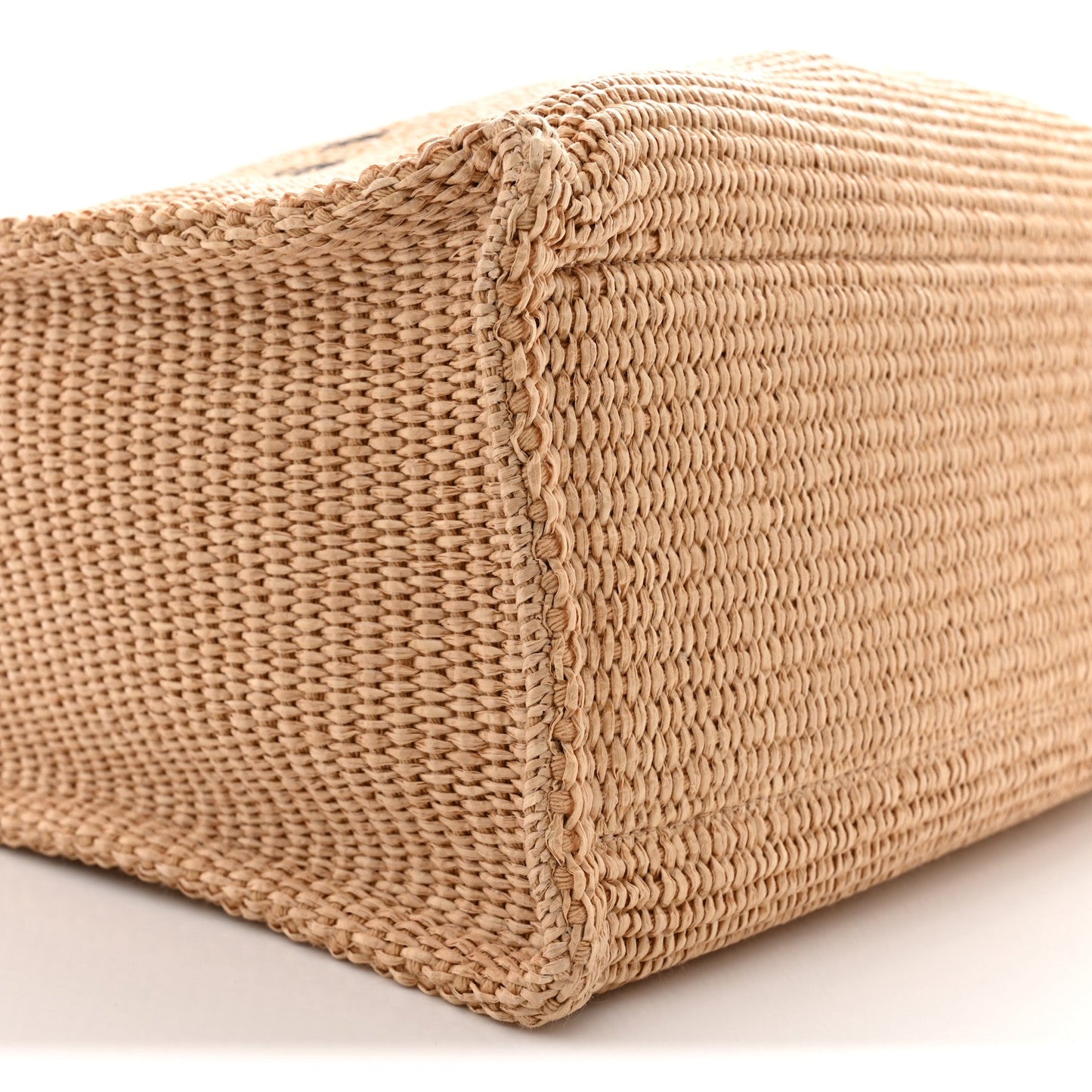 Raffia Large G Shopping Tote Natural