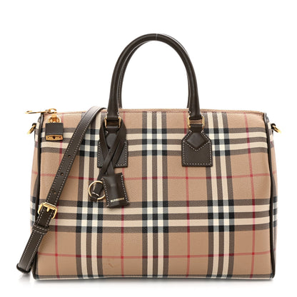Horseferry Check Medium Bowling Bag Military