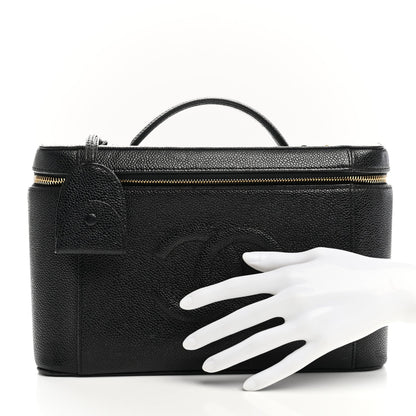 Caviar Timeless CC Vanity Case Black