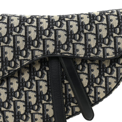 Oblique Saddle Bag Blue