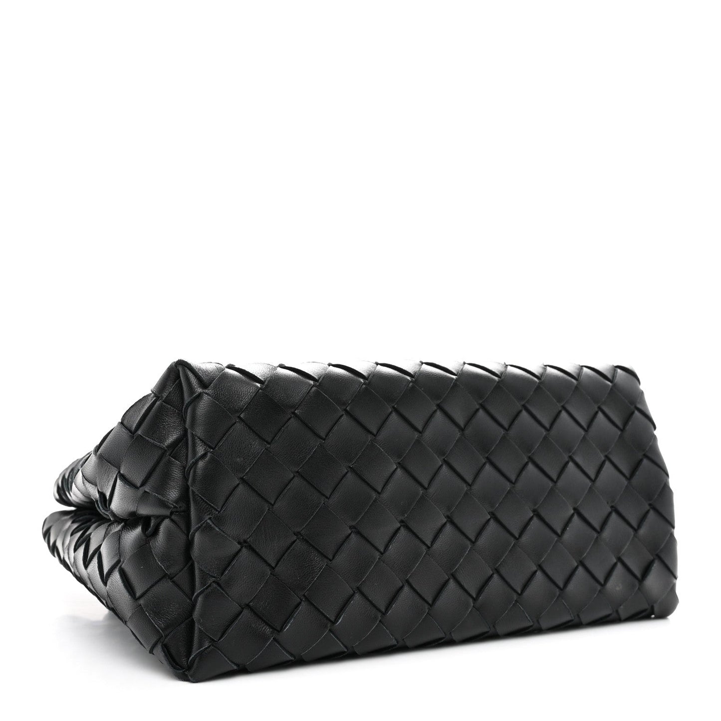 Nappa Intrecciato Small Andiamo Shoulder Bag Black