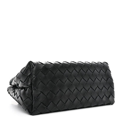 Nappa Intrecciato Small Andiamo Shoulder Bag Black