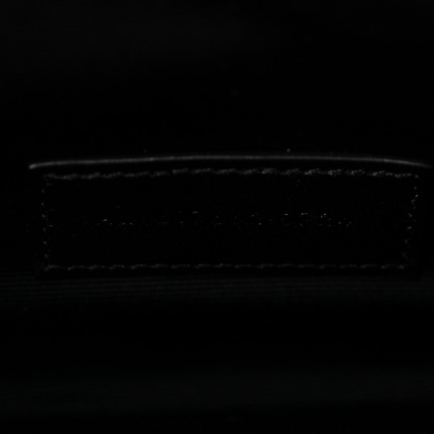 Grain De Poudre Matelasse Chevron Monogram Envelope Clutch Dark Beige