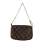 Damier Ebene 2020 Christmas Animation Big Wheel Mini Pochette Accessories Rose Ballerine
