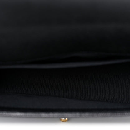 Caviar Quilted Medium Boy Flap Black