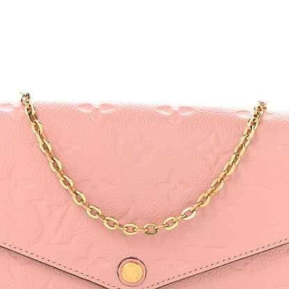 Empreinte Pochette Felicie Chain Wallet Rose Poudre