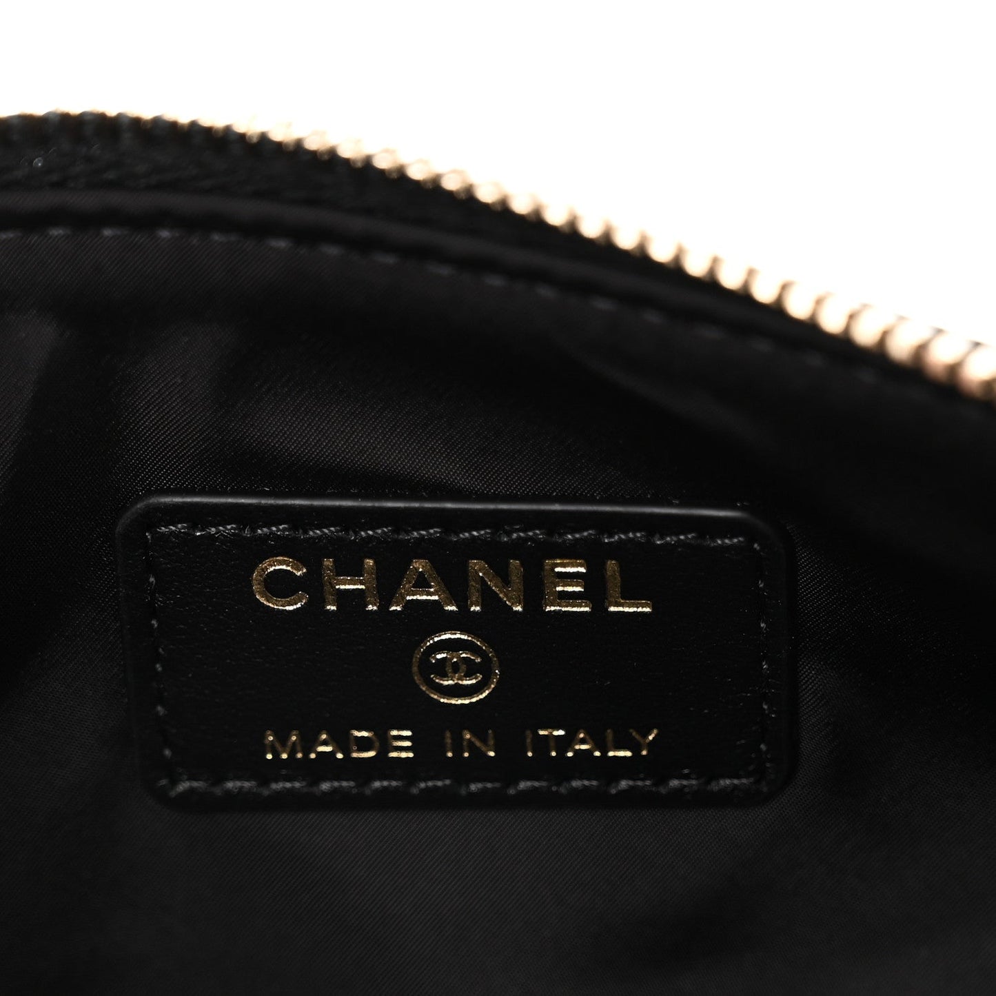 Velvet Effect Nylon Shiny Crumpled Calfskin Quilted Chanel 25 Clutch With Chain Black