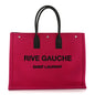 Wool Rive Gauche Tote Fuchsia