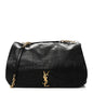 Lambskin Matelasse Monogram Large Jamie 4.3 Black