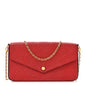 Empreinte Pochette Felicie Chain Wallet Scarlet