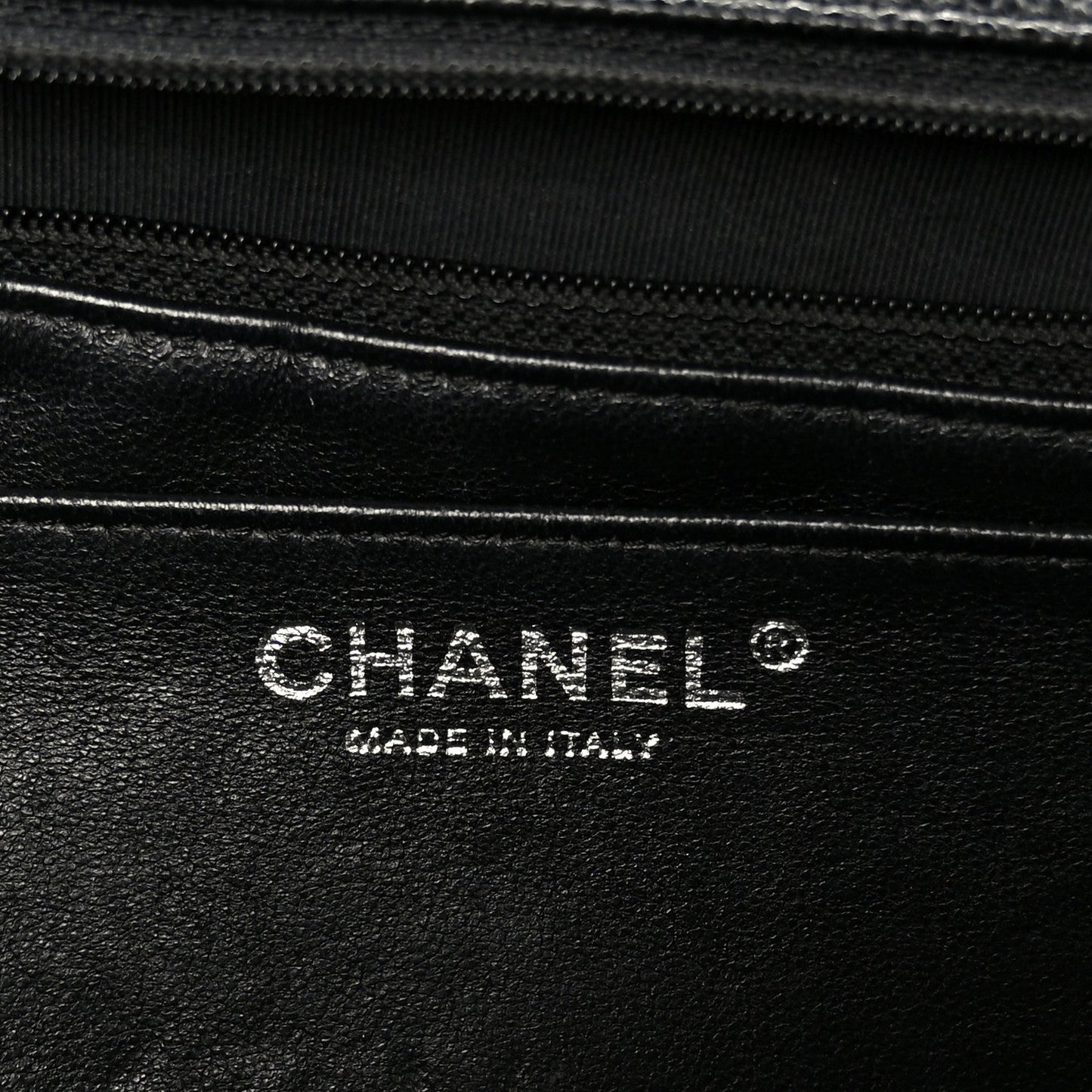 Caviar Quilted Jumbo Single Flap Black