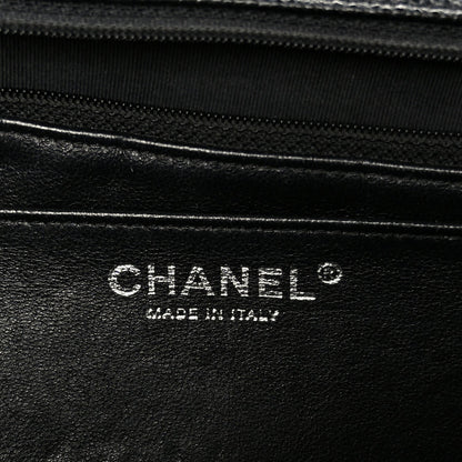 Caviar Quilted Jumbo Single Flap Black