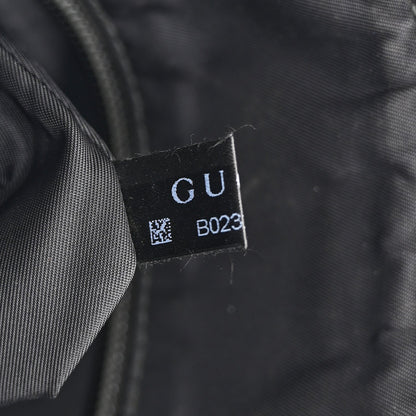 Canvas Web Messenger Bag Black