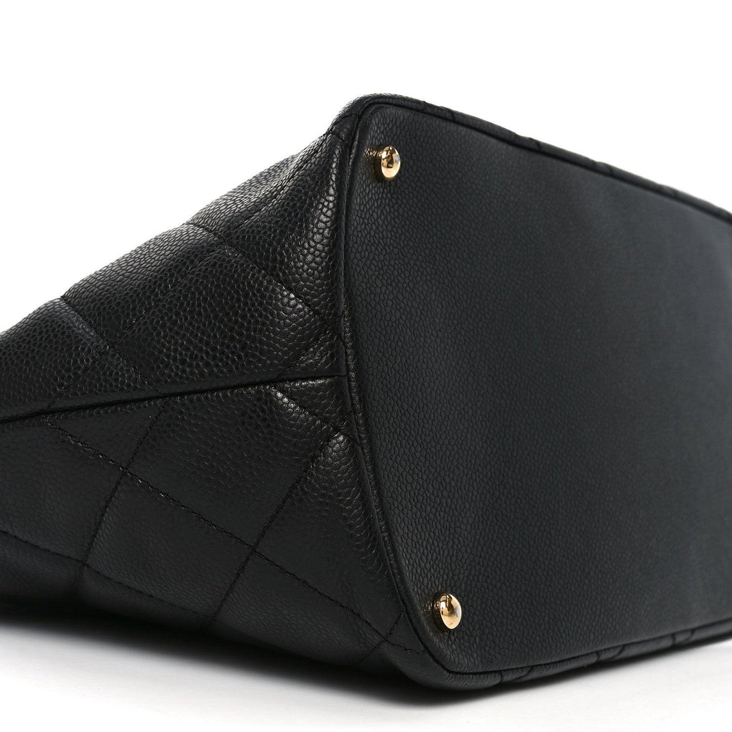 Caviar Quilted CC Timeless Soft Tote Black