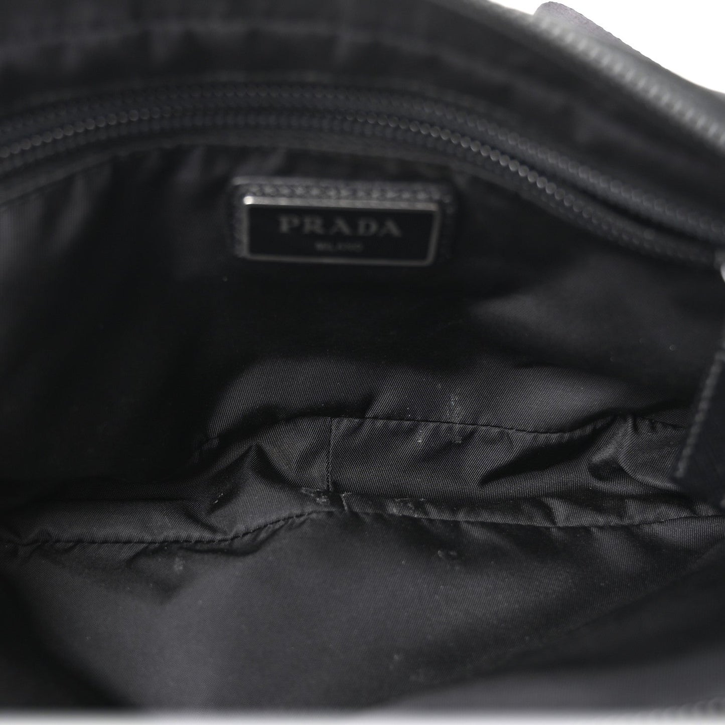 Tessuto Nylon Belt Bag Black