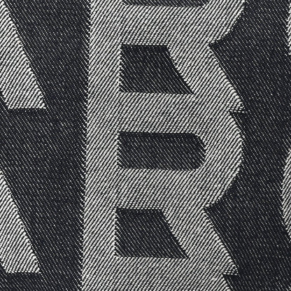 Denim Jacquard Large The Monogram Tote Bag Denim Blue