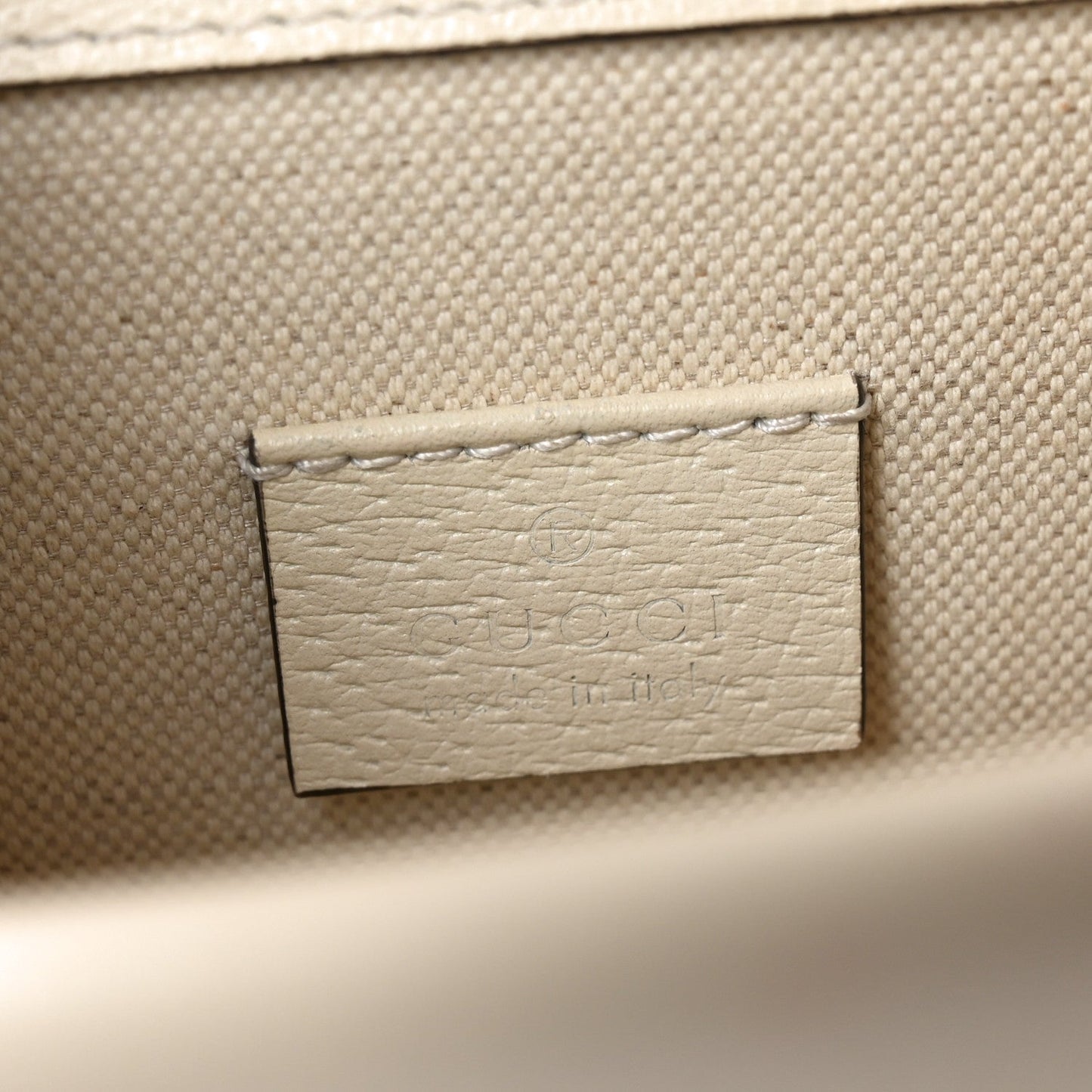 Textured Calfskin Crystal Mini Dionysus Shoulder Bag Mystic White