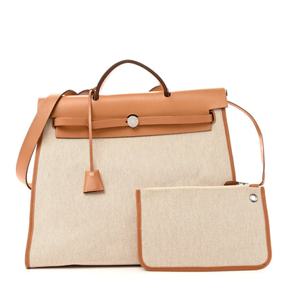 Toile Vache Hunter Herbag Zip 39 MM Beige Natural