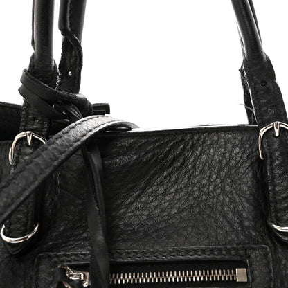 Veau Papier A6 Zip Around Tote Black