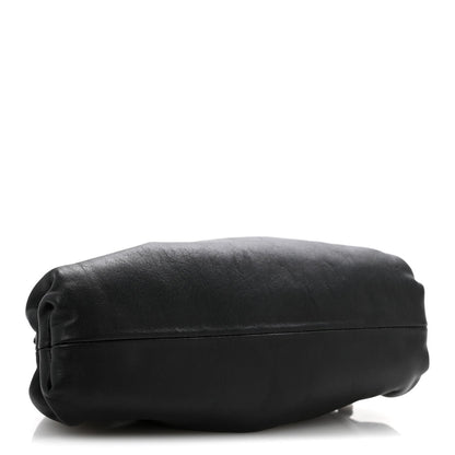 Butter Calfskin The Mini Pouch Black