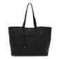 Calfskin Large Shopping Tote Black