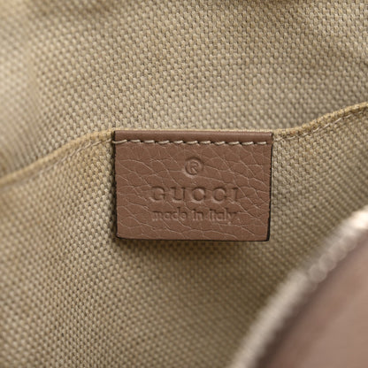 Pebbled Calfskin Small Soho Disco Bag Rose Beige