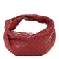 Nappa Intrecciato Mini Jodie Dark Red