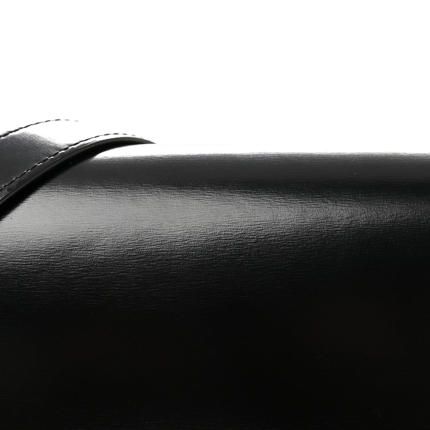 Shiny Calfskin Medium Triomphe Black