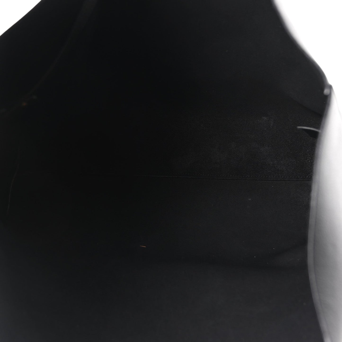 Calfskin Large Shopping Tote Black