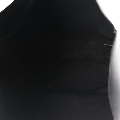 Calfskin Large Shopping Tote Black