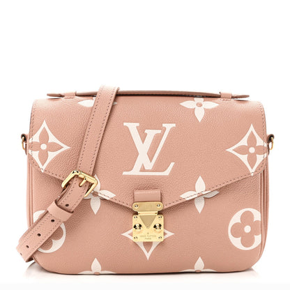 Empreinte Monogram Giant Pochette Metis Rose Trianon Cream