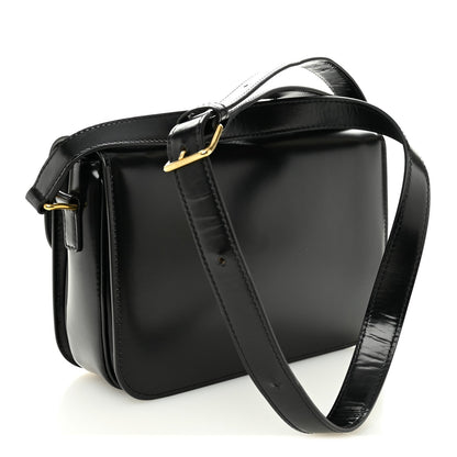 Shiny Calfskin Medium Triomphe Black