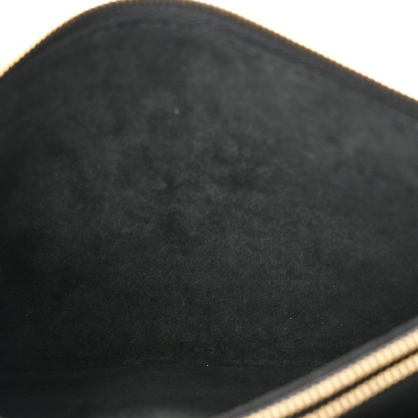 Empreinte Double Zip Pochette Black