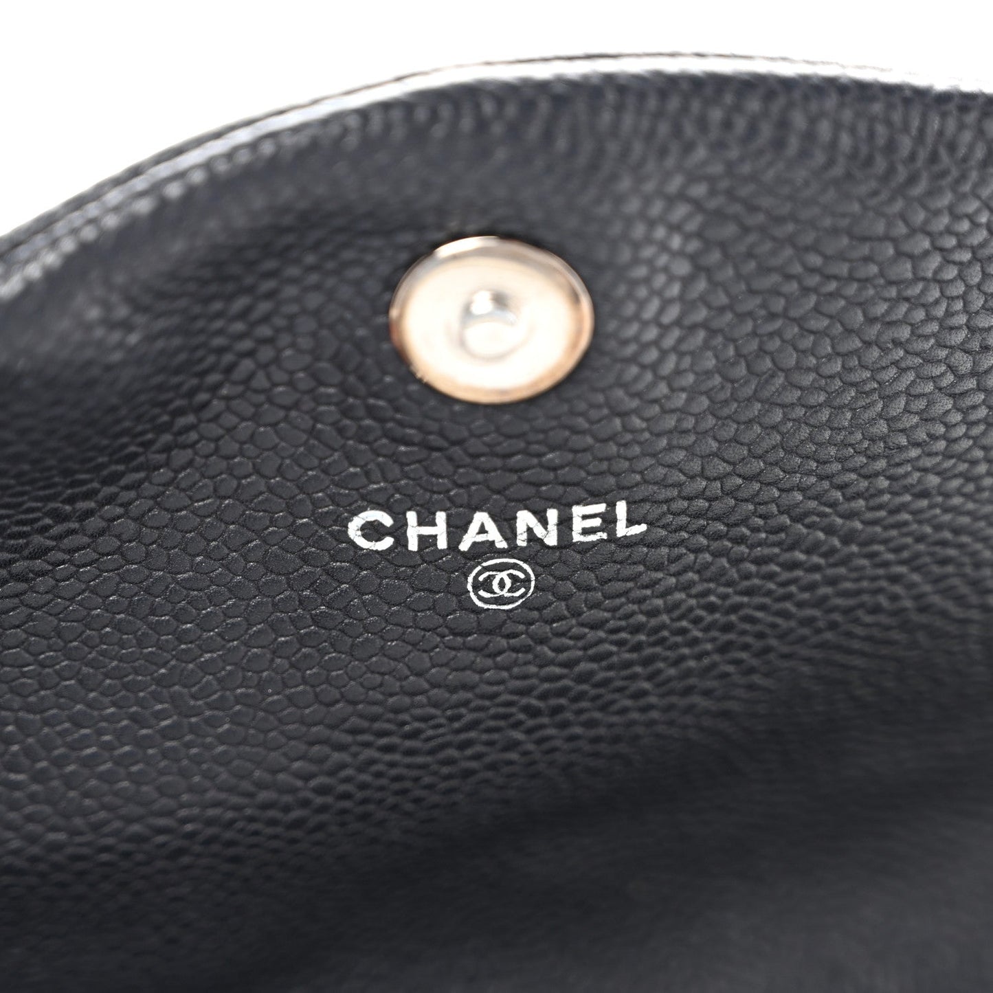 Caviar Half Moon Wallet On Chain WOC Black